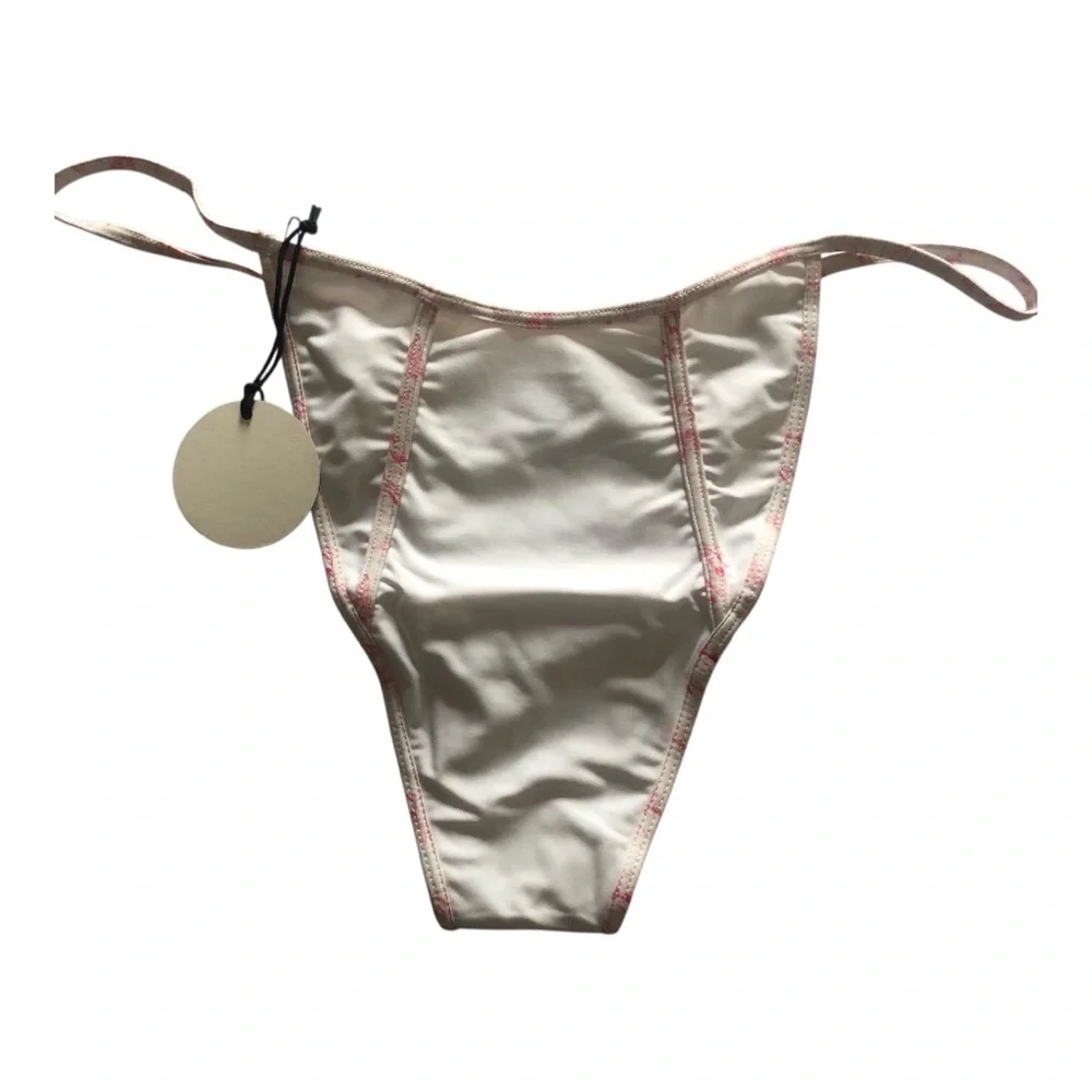 Revolve Tularosa Embra Bottom in White & Pink Toile NWT Size XL